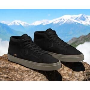 CONVERSE Louie Lopez PRO MID Black Suede Skateboarding Shoes MENS 10.5 NEW